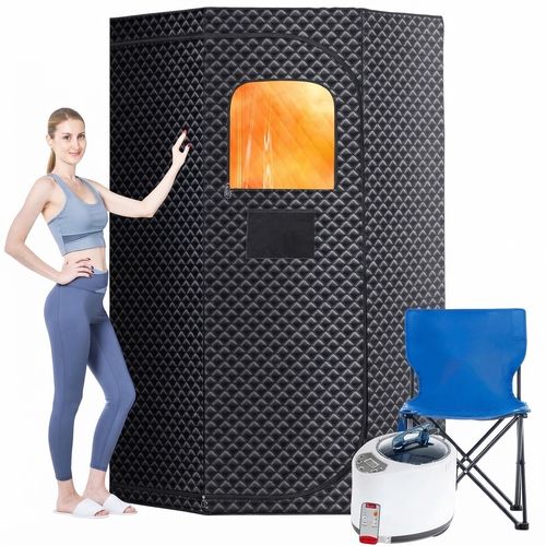 Portable Steam Sauna Tent with 3L Steamer