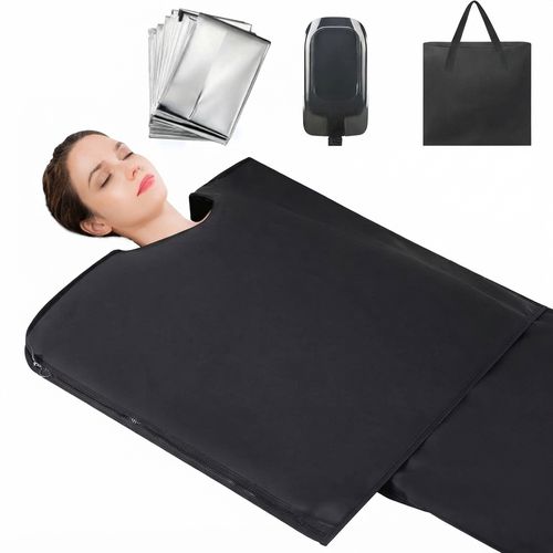 Infrared Sauna Blanket, Sleeveless Black