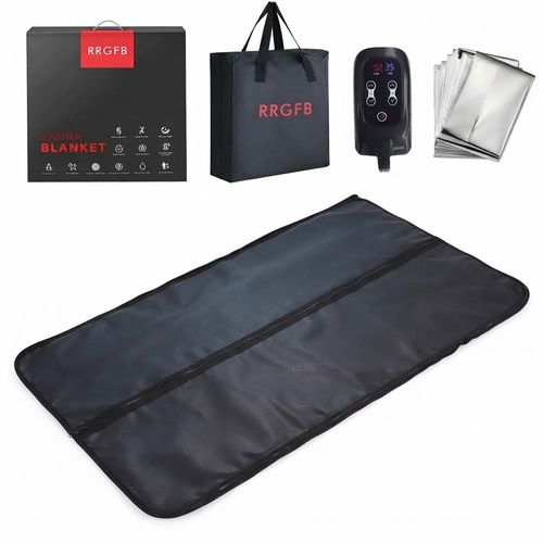 Infrared Sauna Blanket, PU Leather Black
