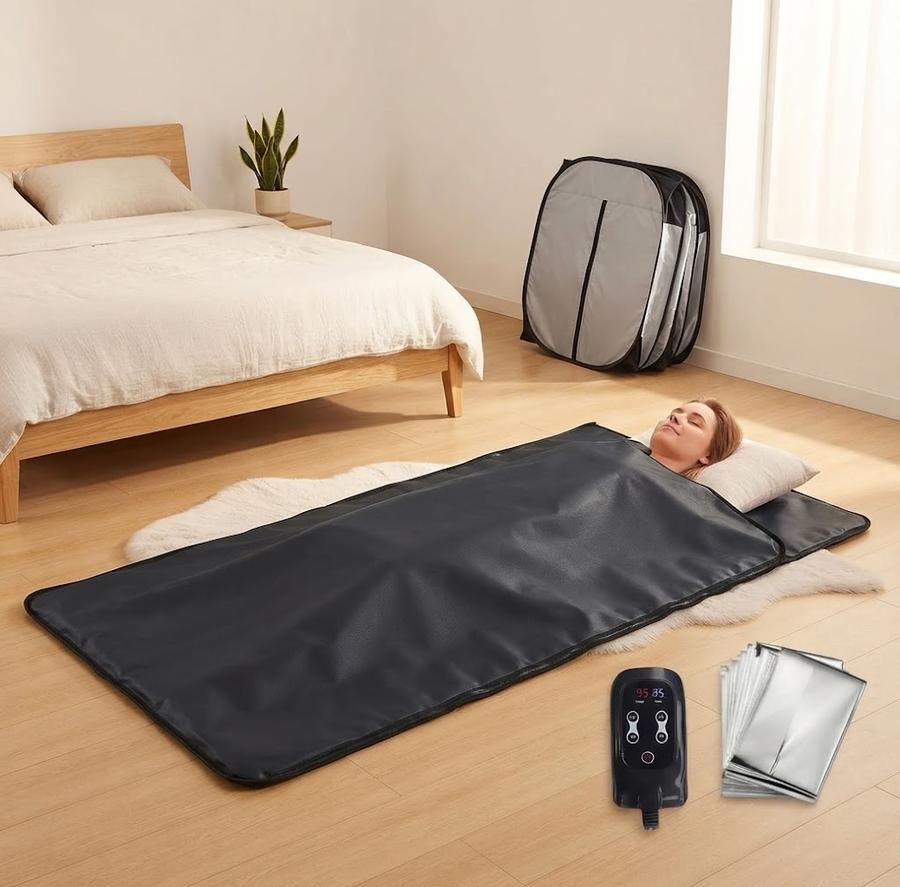 Infrared Sauna Blanket, PU Leather Cover